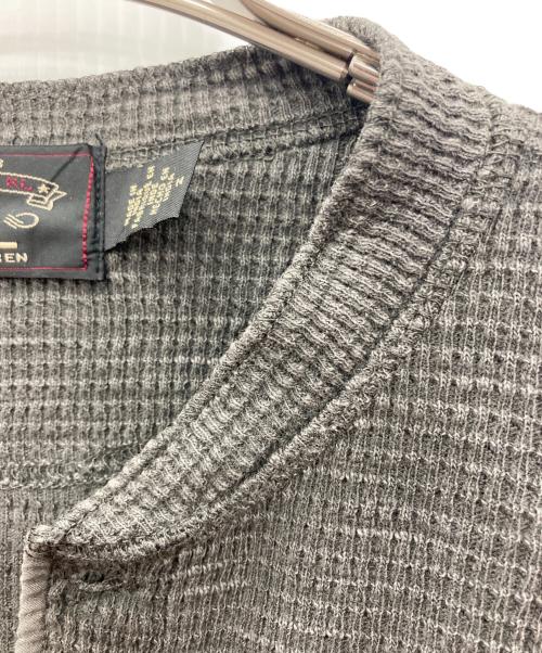 RALPH LAUREN（ラルフローレン）RALPH LAUREN (ラルフローレン) サーマルカットソー グレー サイズ:Mの古着・服飾アイテム