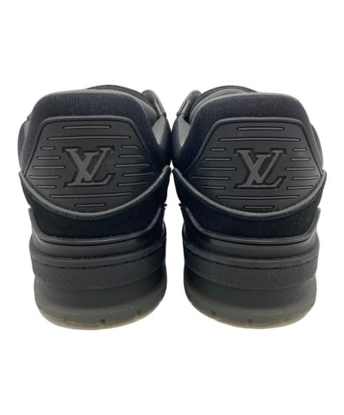 LOUIS VUITTON（ルイ ヴィトン）LOUIS VUITTON (ルイ ヴィトン) トレイナーラインスニーカー ブラック サイズ:6の古着・服飾アイテム