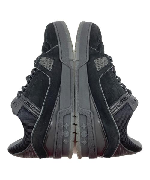 LOUIS VUITTON（ルイ ヴィトン）LOUIS VUITTON (ルイ ヴィトン) トレイナーラインスニーカー ブラック サイズ:6の古着・服飾アイテム