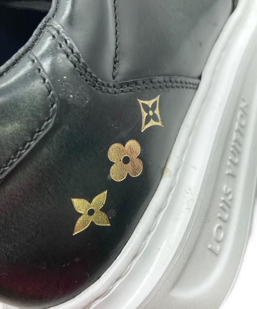 LOUIS VUITTON（ルイ ヴィトン）LOUIS VUITTON (ルイ ヴィトン) ビバリーヒルズスニーカー ブラック サイズ:5 1/2の古着・服飾アイテム