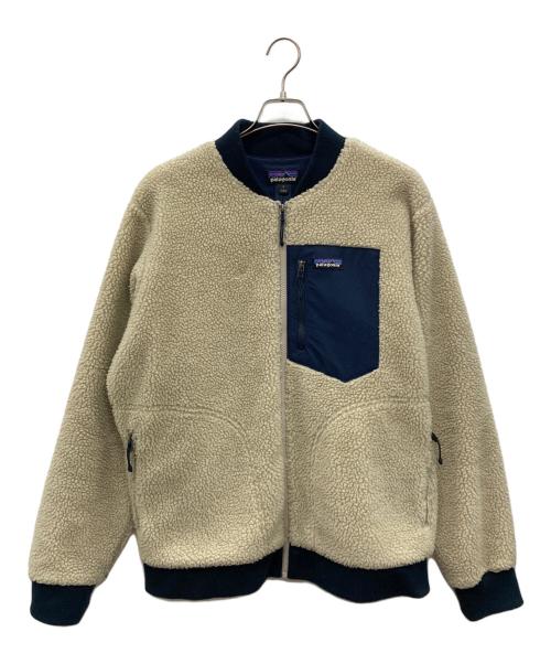 Patagonia（パタゴニア）Patagonia (パタゴニア) レトロX ボマージャケット アイボリー サイズ:Lの古着・服飾アイテム