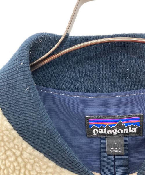 Patagonia（パタゴニア）Patagonia (パタゴニア) レトロX ボマージャケット アイボリー サイズ:Lの古着・服飾アイテム