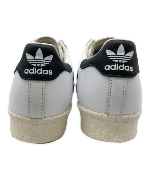 adidas（アディダス）adidas (アディダス) SUPER STAR 80s ホワイト×ブラック サイズ:26.0の古着・服飾アイテム