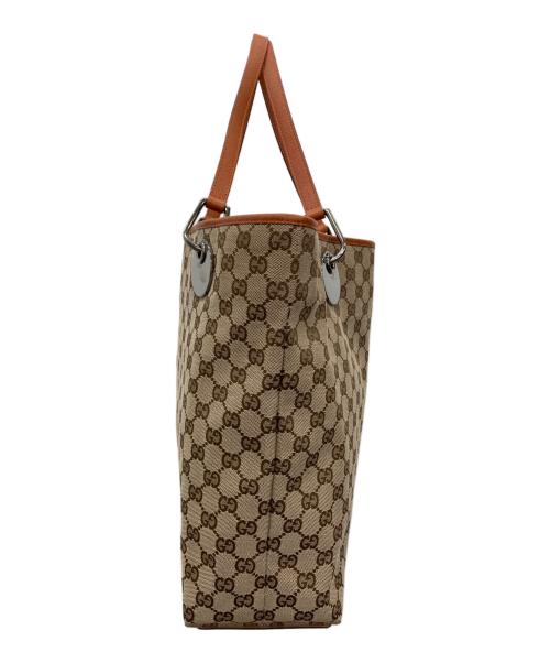 GUCCI（グッチ）GUCCI (グッチ) トートバッグ ベージュの古着・服飾アイテム