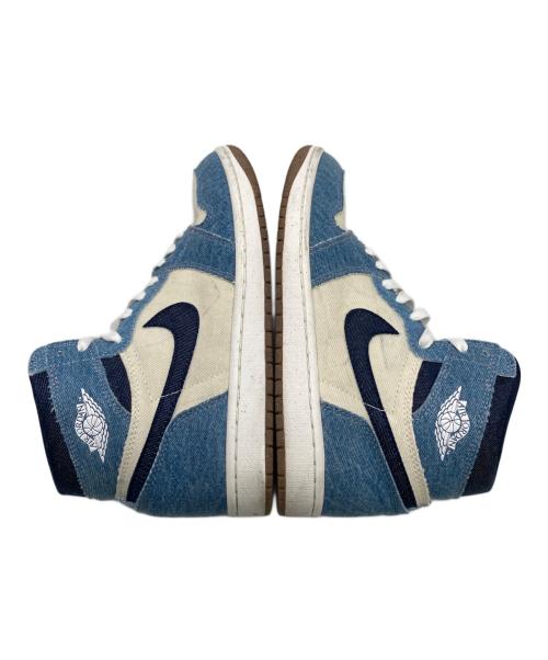 NIKE（ナイキ）NIKE (ナイキ) ハイカットスニーカー サミットホワイト/オブシディアン サイズ:25.5の古着・服飾アイテム