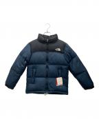 THE NORTH FACEザ ノース フェイス）の古着「ヌプシダウンジャケット」｜ネイビー×ブラック