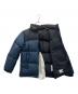 THE NORTH FACE (ザ ノース フェイス) ヌプシダウンジャケット ネイビー×ブラック サイズ:150cm 未使用品：17000円