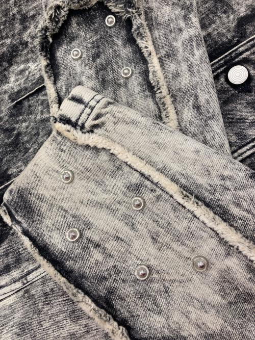 NAMACHEKO（ナマチェコ）NAMACHEKO (ナマチェコ) デニムジャケット グレー サイズ:Mの古着・服飾アイテム