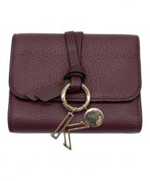 Chloe（クロエ）の古着「3つ折り財布」｜ブラウン