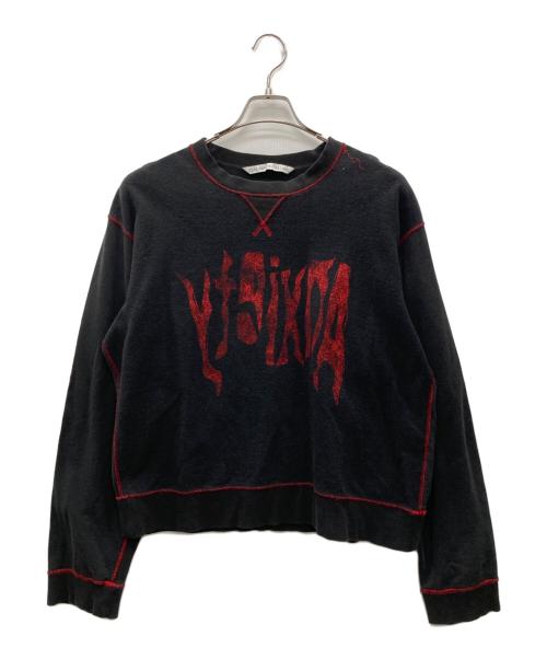 JOHN LAWRENCE SULLIVAN（ジョン ローレンス サリバン）JOHN LAWRENCE SULLIVAN (ジョン ローレンス サリバン) インサイドアウトスウェット ブラック サイズ:Sの古着・服飾アイテム