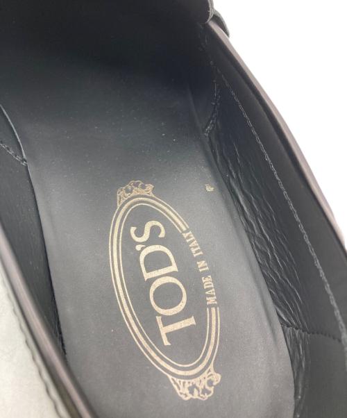 TOD'S（トッズ）TOD'S (トッズ) ローファー ブラック サイズ:25.5の古着・服飾アイテム