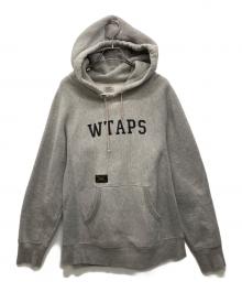 WTAPS（ダブルタップス）の古着「プルオーバーパーカー」｜グレー