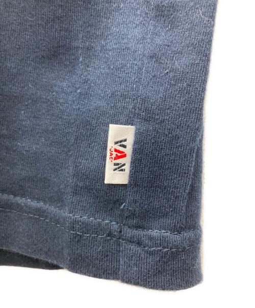 VAN JAC（ヴァン・ヂャケット）VAN JAC (ヴァン・ヂャケット) Tシャツ ネイビー サイズ:Mの古着・服飾アイテム