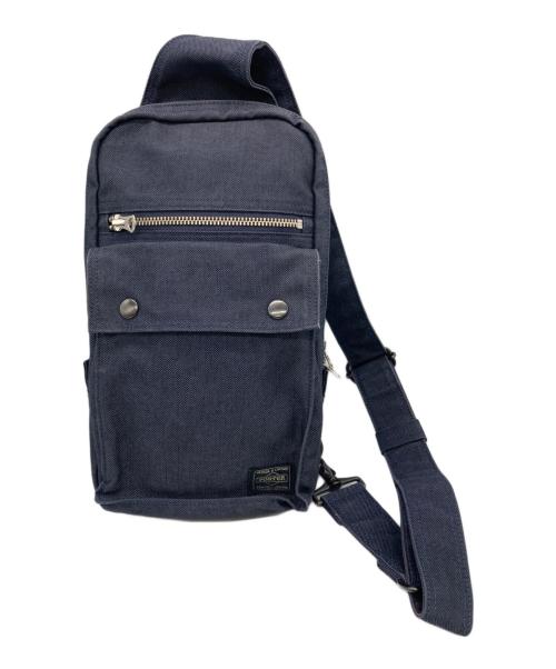 PORTER（ポーター）PORTER (ポーター) ボディーバッグ インディゴの古着・服飾アイテム