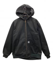 SANTUNK（サンタンク）の古着「ジップパーカー」｜ブラック