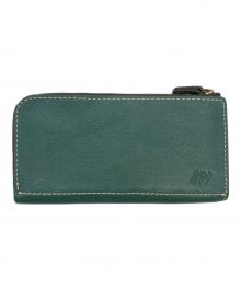 姫路レザー（ヒメジレザー）の古着「長財布」｜グリーン