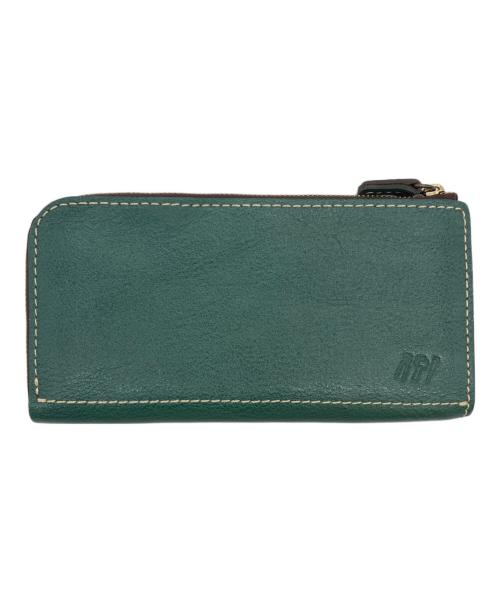 姫路レザー（ヒメジレザー）姫路レザー (ヒメジレザー) 長財布 グリーンの古着・服飾アイテム