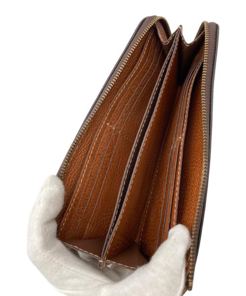 姫路レザー（ヒメジレザー）姫路レザー (ヒメジレザー) 長財布 グリーンの古着・服飾アイテム