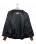 WACKO MARIA (ワコマリア) 切替レザースタジャン ブラック×オレンジ サイズ:S：30000円