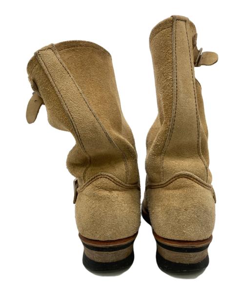 RED WING（レッドウィング）RED WING (レッドウィング) エンジニアブーツ ベージュ サイズ:8 Dの古着・服飾アイテム