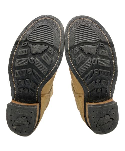 RED WING（レッドウィング）RED WING (レッドウィング) エンジニアブーツ ベージュ サイズ:8 Dの古着・服飾アイテム