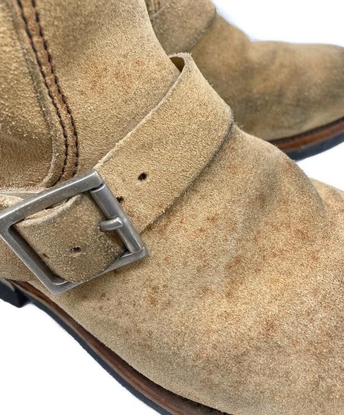 RED WING（レッドウィング）RED WING (レッドウィング) エンジニアブーツ ベージュ サイズ:8 Dの古着・服飾アイテム