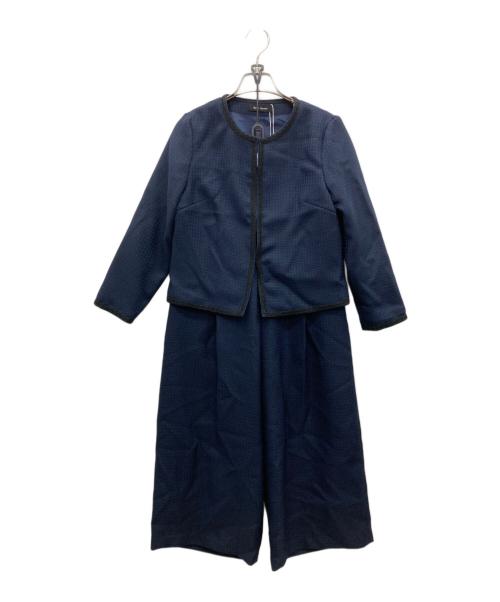form forma（フォルムフォルマ）FORM FORMA (フォルムフォルマ) セットアップスーツ ネイビー サイズ:11号 未使用品の古着・服飾アイテム