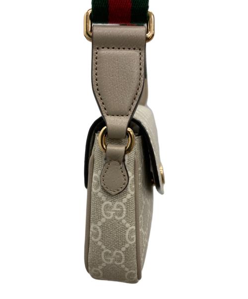 GUCCI（グッチ）GUCCI (グッチ) ショルダーバッグ グレーの古着・服飾アイテム