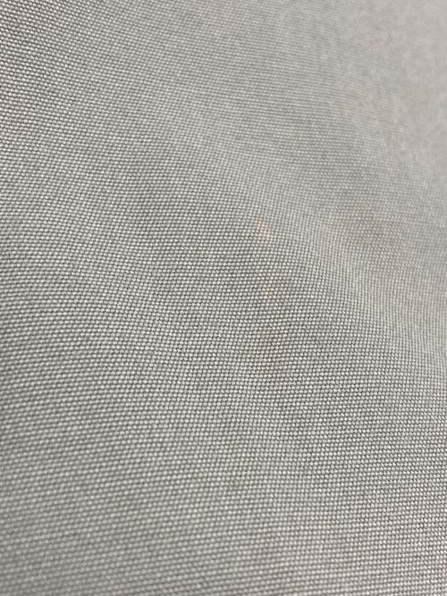 stussy（ステューシー）stussy (ステューシー) ワッペン付き半袖シャツ グレー サイズ:Mの古着・服飾アイテム