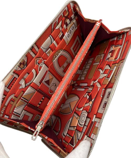 HERMES（エルメス）HERMES (エルメス) アザップロングシルクイン アイボリーの古着・服飾アイテム