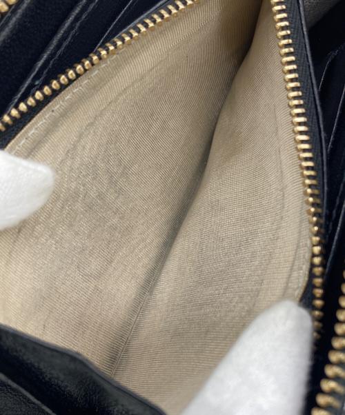 JIMMY CHOO（ジミーチュウ）JIMMY CHOO (ジミーチュウ) 2つ折り財布 ブラックの古着・服飾アイテム