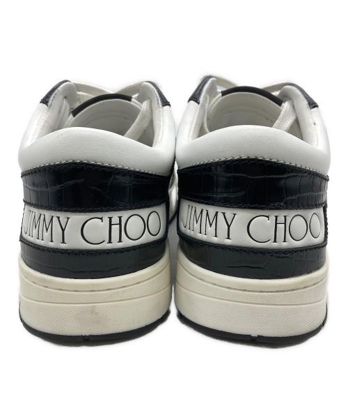 JIMMY CHOO（ジミーチュウ）JIMMY CHOO (ジミーチュウ) ハワイ ブラック×ホワイト サイズ:39の古着・服飾アイテム