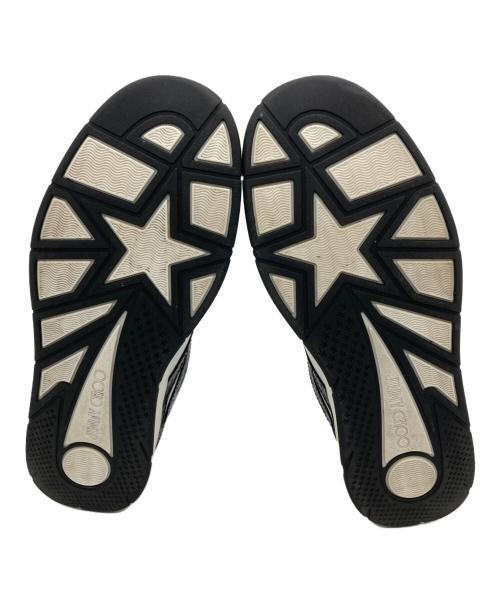 JIMMY CHOO（ジミーチュウ）JIMMY CHOO (ジミーチュウ) ハワイ ブラック×ホワイト サイズ:39の古着・服飾アイテム