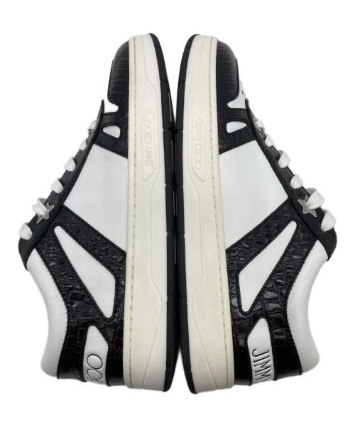 JIMMY CHOO（ジミーチュウ）JIMMY CHOO (ジミーチュウ) ハワイ ブラック×ホワイト サイズ:39の古着・服飾アイテム