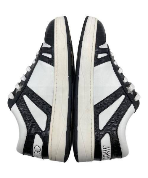 JIMMY CHOO（ジミーチュウ）JIMMY CHOO (ジミーチュウ) ハワイ ブラック×ホワイト サイズ:39の古着・服飾アイテム