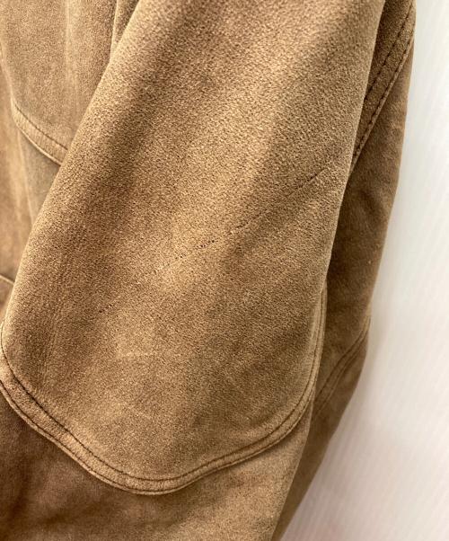 Thinsulate（シンサレート）Thinsulate (シンサレート) レザージャケット ブラウン サイズ:Lの古着・服飾アイテム