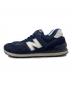 NEW BALANCE (ニューバランス) スニーカー ネイビー サイズ:26.0：5000円