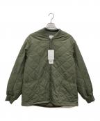 JOHNBULLジョンブル）の古着「キルティングジャケット」｜オリーブ