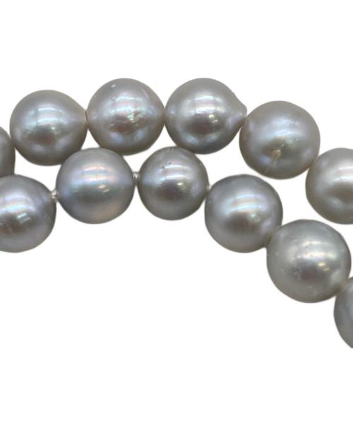 DIAMOND PRO SERVISE（ダイアモンドプロサービス）DIAMOND PRO SERVISE (ダイアモンドプロサービス) パールネックレス シルバーグレーの古着・服飾アイテム