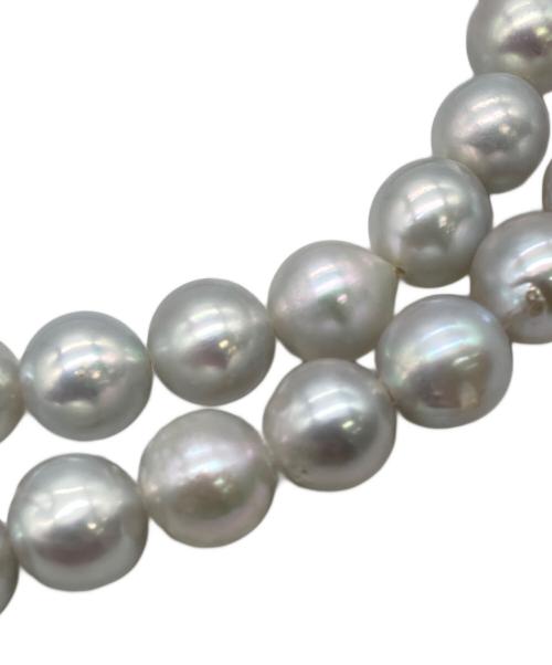 DIAMOND PRO SERVISE（ダイアモンドプロサービス）DIAMOND PRO SERVISE (ダイアモンドプロサービス) パールネックレス シルバーグレーの古着・服飾アイテム