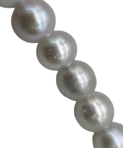 DIAMOND PRO SERVISE（ダイアモンドプロサービス）DIAMOND PRO SERVISE (ダイアモンドプロサービス) パールネックレス シルバーグレーの古着・服飾アイテム