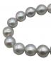 中古・古着 DIAMOND PRO SERVISE (ダイアモンドプロサービス) パールネックレス シルバーグレー：10000円