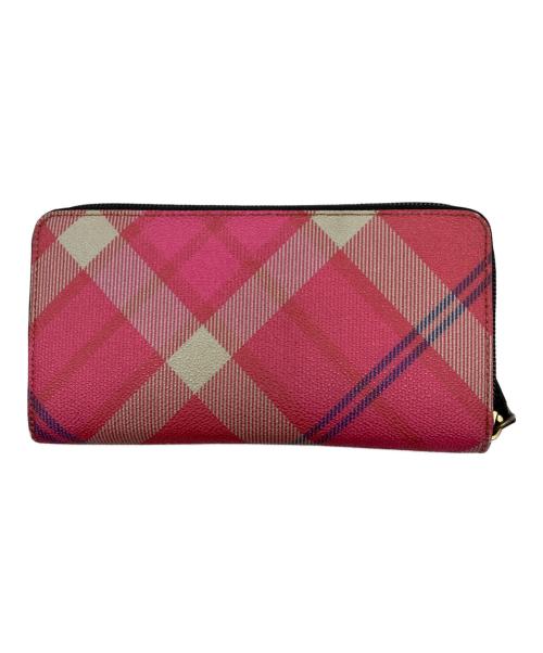 Vivienne Westwood（ヴィヴィアンウエストウッド）Vivienne Westwood (ヴィヴィアンウエストウッド) 長財布 ピンクの古着・服飾アイテム