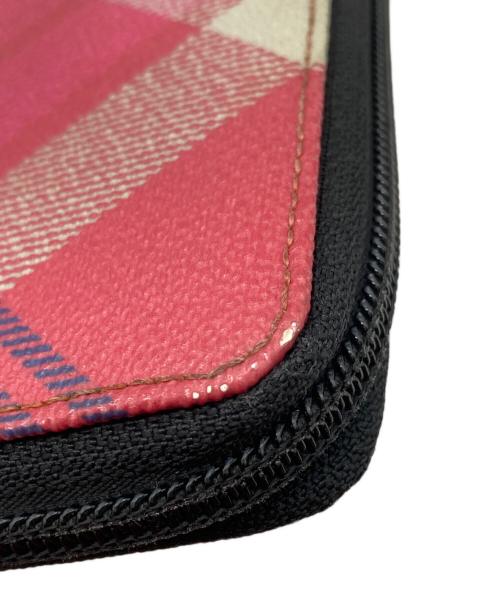 Vivienne Westwood（ヴィヴィアンウエストウッド）Vivienne Westwood (ヴィヴィアンウエストウッド) 長財布 ピンクの古着・服飾アイテム