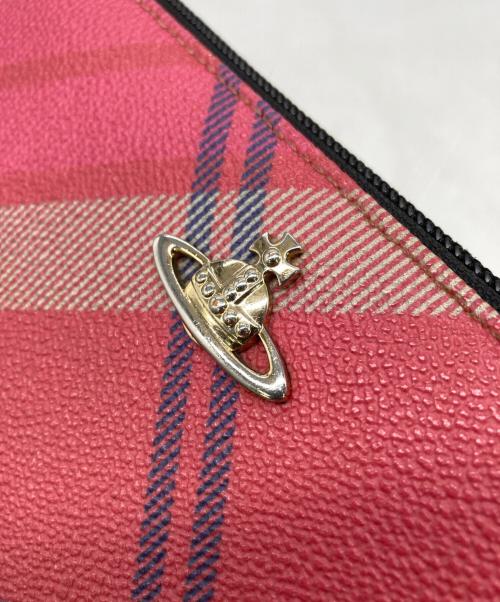 Vivienne Westwood（ヴィヴィアンウエストウッド）Vivienne Westwood (ヴィヴィアンウエストウッド) 長財布 ピンクの古着・服飾アイテム