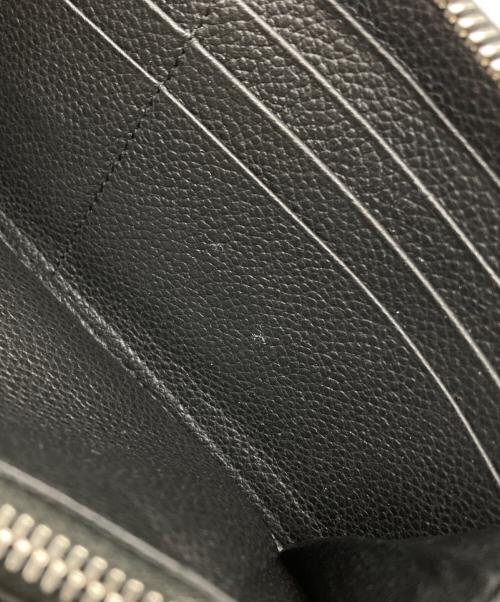 Saint Laurent Paris（サンローランパリ）Saint Laurent Paris (サンローランパリ) ラウンドファスナー長財布 ブラックの古着・服飾アイテム