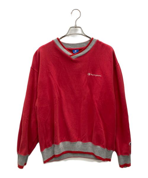 Champion（チャンピオン）Champion (チャンピオン) スウェット レッド サイズ:Lの古着・服飾アイテム
