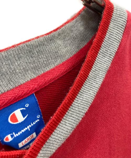 Champion（チャンピオン）Champion (チャンピオン) スウェット レッド サイズ:Lの古着・服飾アイテム