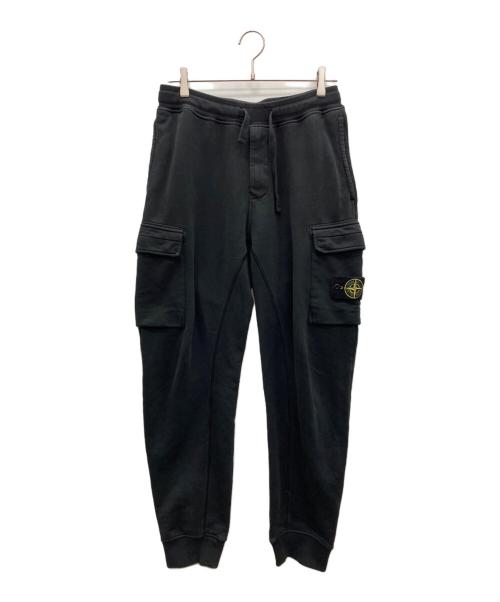 STONE ISLAND（ストーンアイランド）STONE ISLAND (ストーンアイランド) COTTON FLEECE GARMENT DYED ブラック サイズ:Sの古着・服飾アイテム