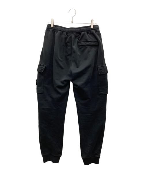 STONE ISLAND（ストーンアイランド）STONE ISLAND (ストーンアイランド) COTTON FLEECE GARMENT DYED ブラック サイズ:Sの古着・服飾アイテム